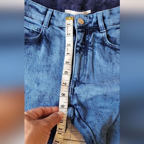Stella McCartney Acid-Wash Blue Jeans Size 25 - Picture 12 of 15